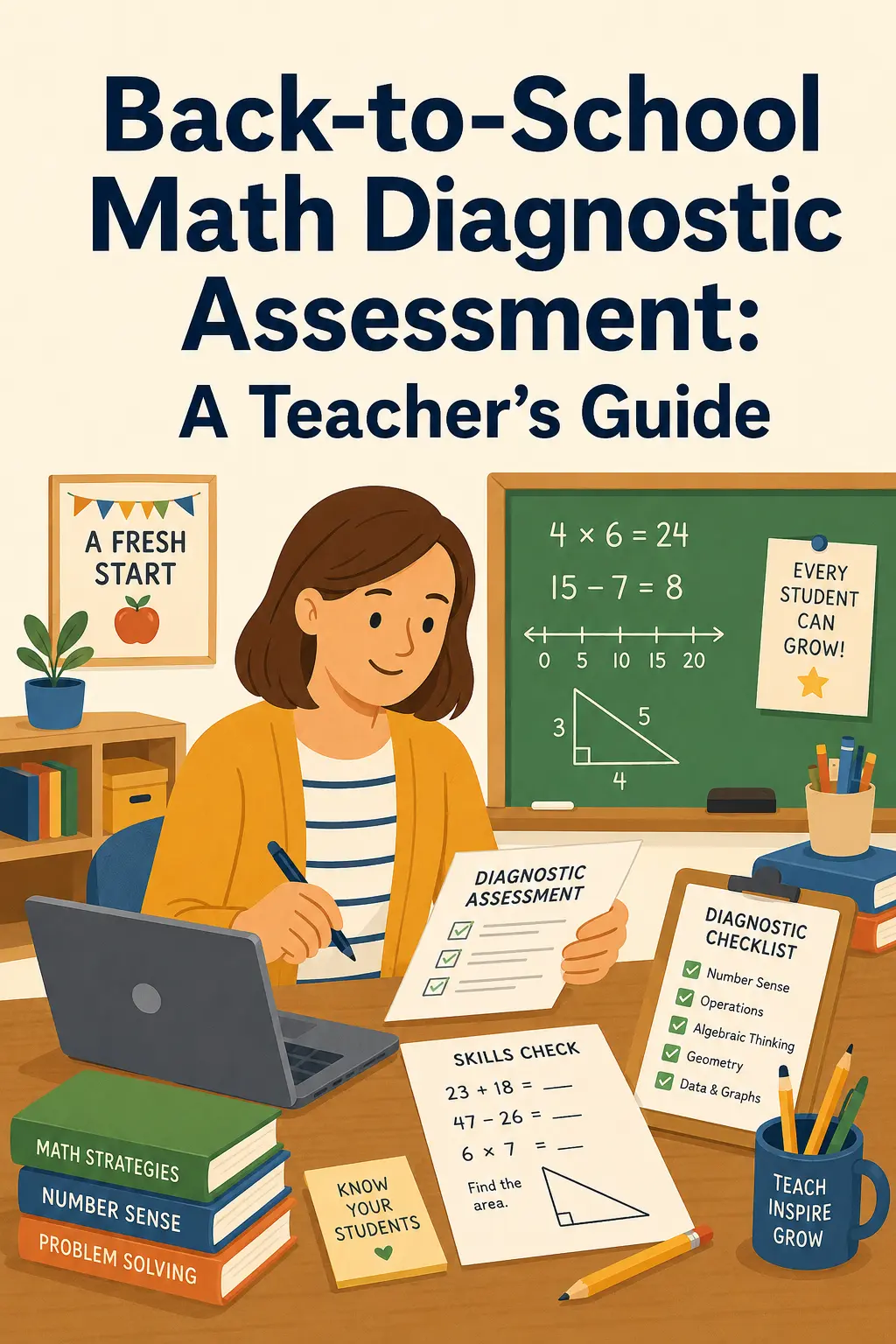 Back-to-School Math Diagnostic Assessment: A Teacher's Guide