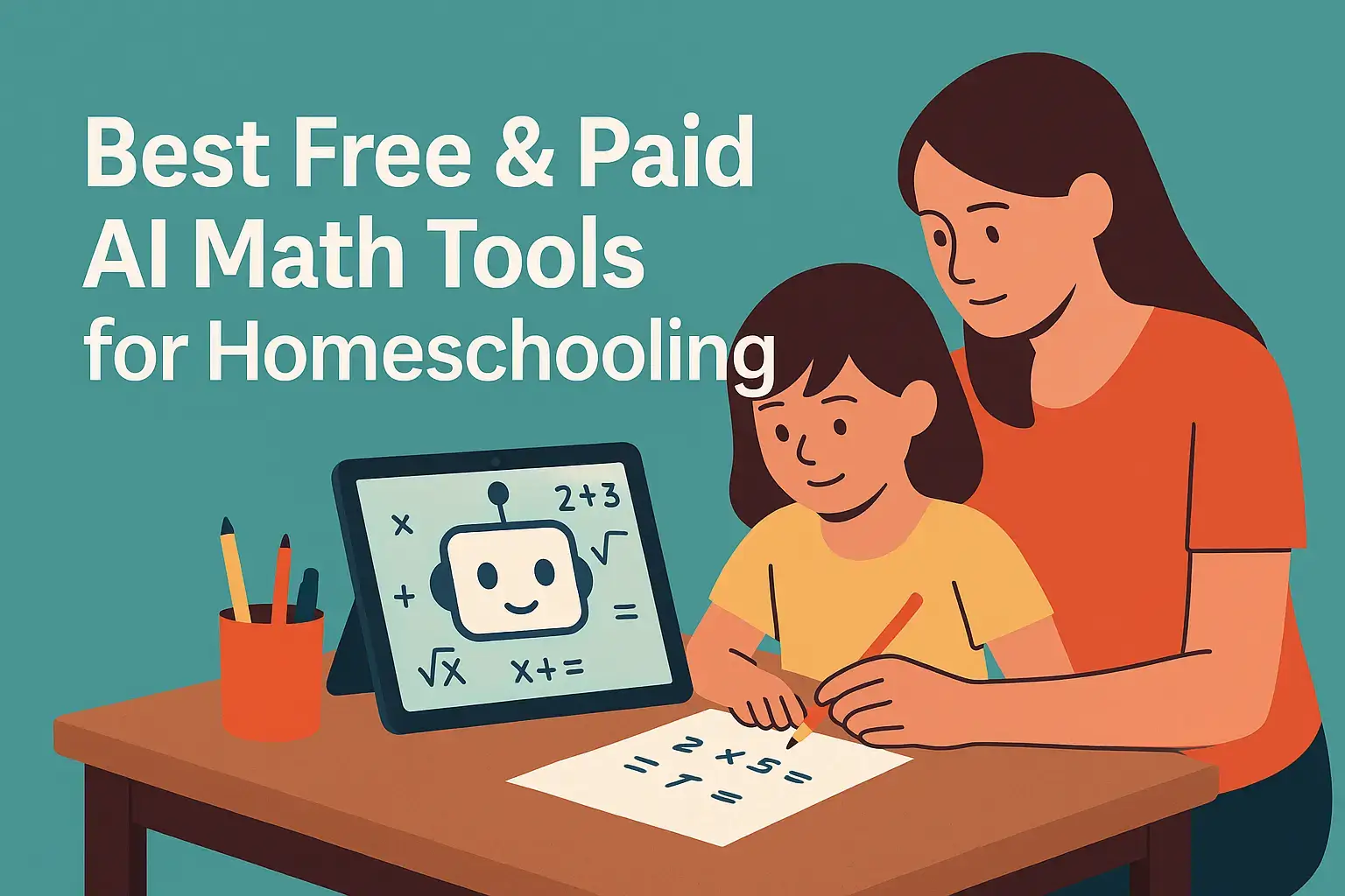 Best Free & Paid AI Math Tools for Homeschooling