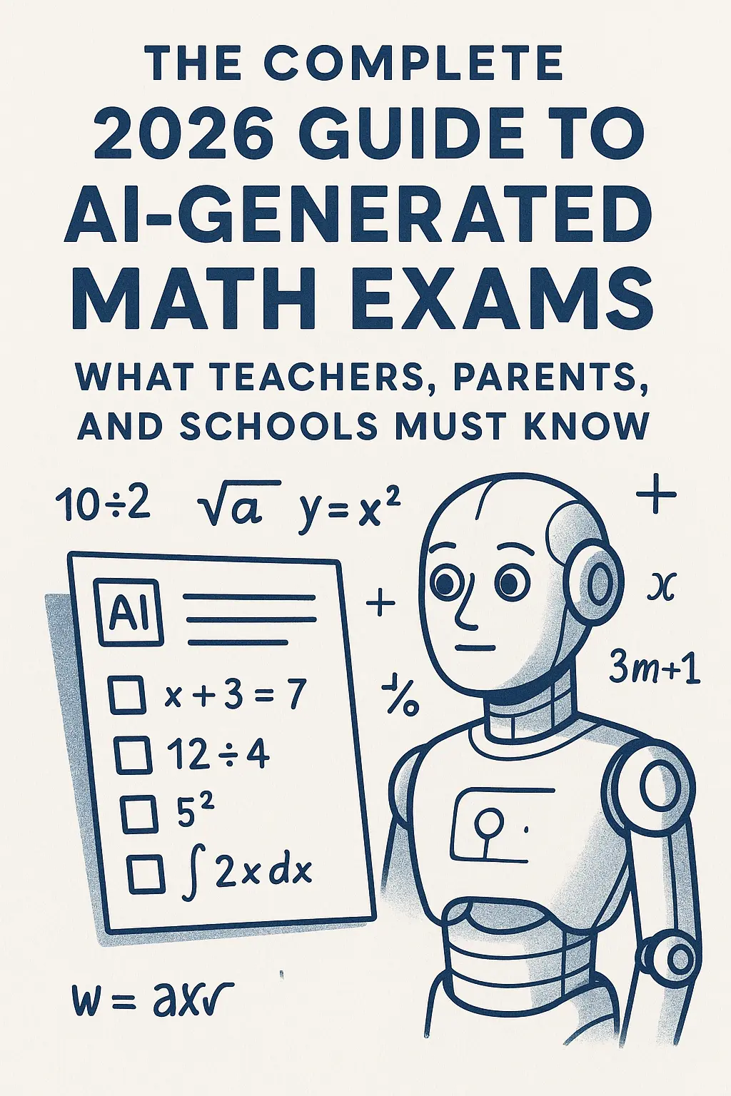 The Complete 2026 Guide to AI-Generated Math Exams — What Teachers, Parents, and Schools Must Know