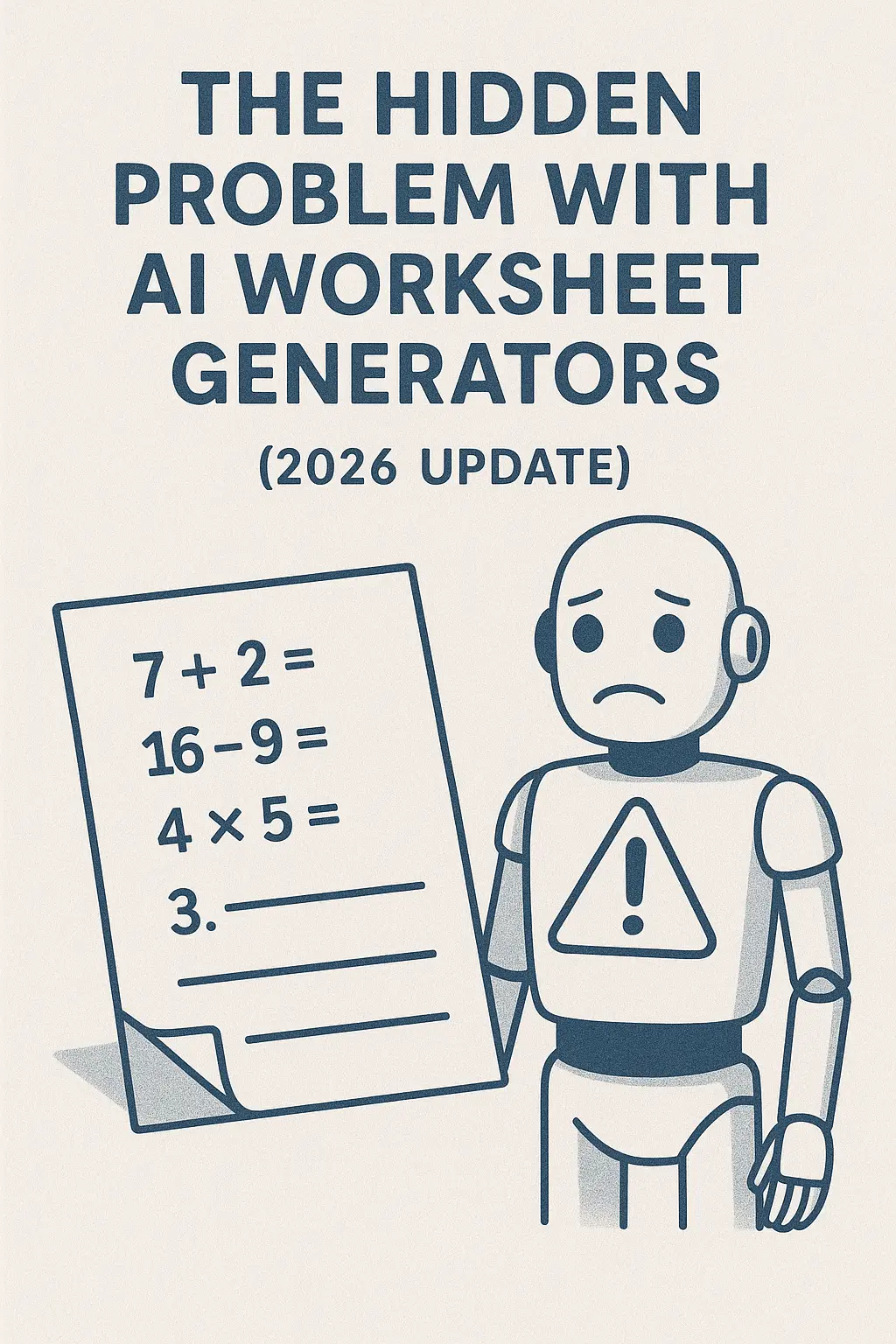 The Hidden Problem With AI Worksheet Generators (2026 Update)