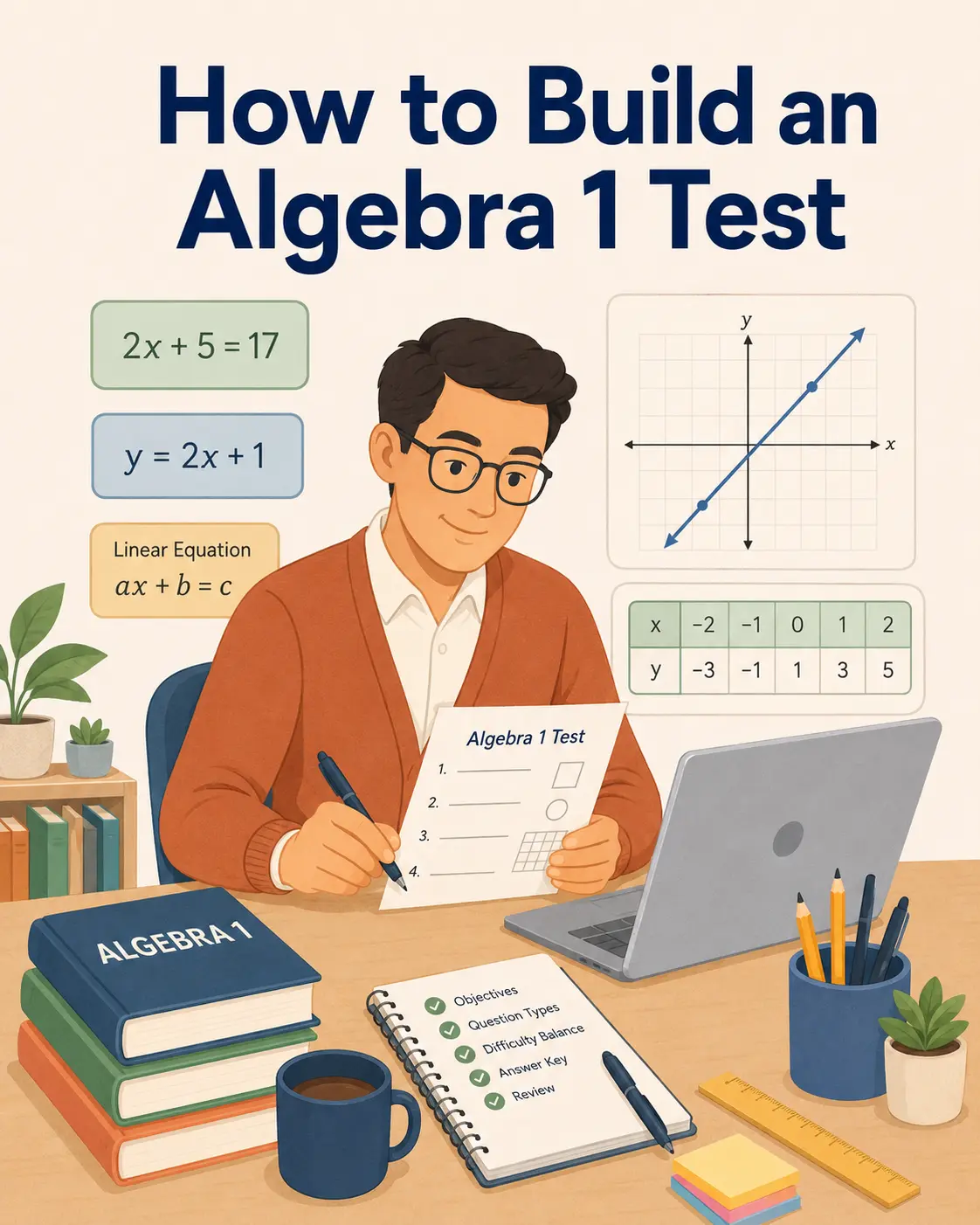 How to Build an Algebra 1 Test That Actually Measures Understanding