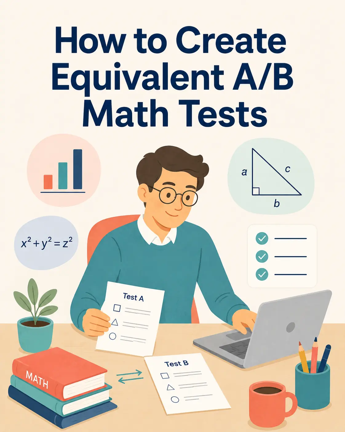 How to Create Equivalent A/B Math Tests