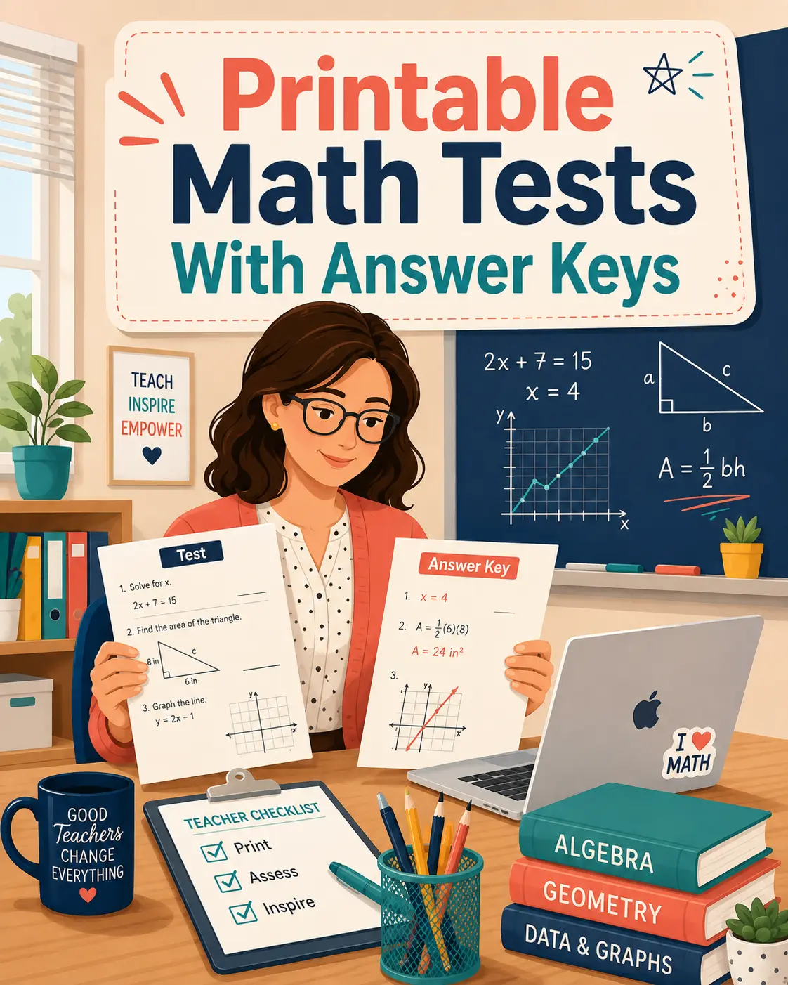Printable Math Tests With Answer Keys: What Teachers Should Look For