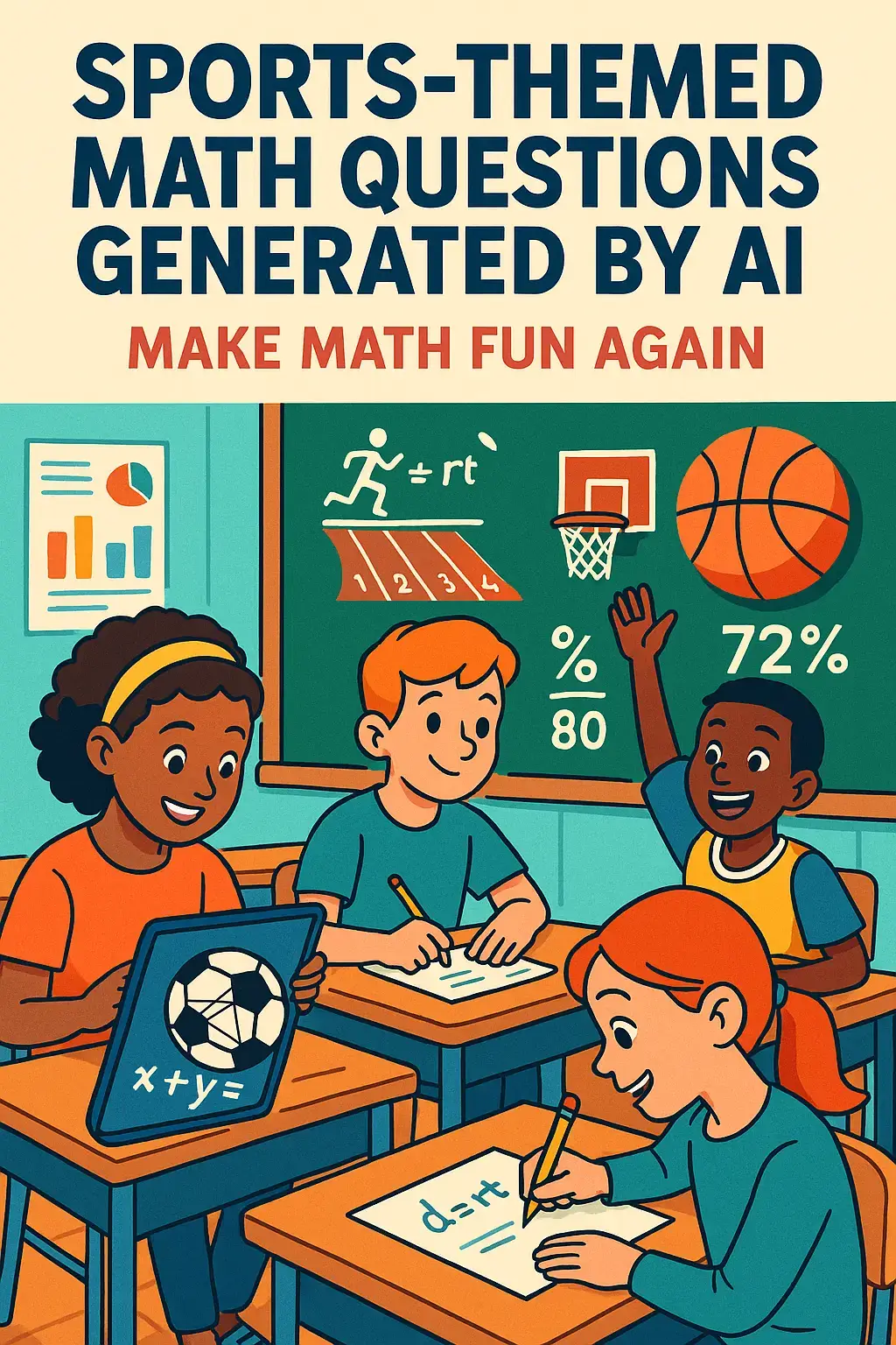 Sports-Themed Math Questions Generated by AI – Make Math Fun Again
